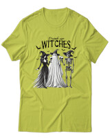 T-Shirt Unisex - Drink Up Witches - Color Thumbnail Λαχανί