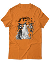 T-Shirt Unisex - Drink Up Witches - Color Thumbnail Πορτοκαλί