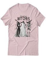 T-Shirt Unisex - Drink Up Witches - Color Thumbnail Απαλό Ροζ