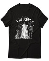 T-Shirt Unisex - Drink Up Witches - Color Thumbnail Μαύρο