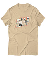 T-Shirt Αντρικό - Drive It Like You Stole It - Color Thumbnail Μπεζ