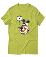 T-Shirt Αντρικό - Droid Birthday - Color Thumbnail Λαχανί