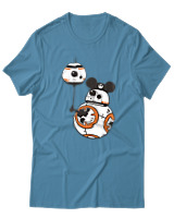 T-Shirt  Γυναικείο - Droid Birthday - Color Thumbnail Τυρκουάζ
