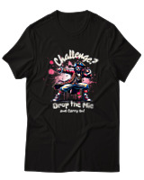 T-Shirt Αντρικό - Drop The Mic Pirate - Color Thumbnail Μαύρο