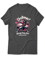 T-Shirt Αντρικό - Drop The Mic Pirate - Color Thumbnail Ανθρακί
