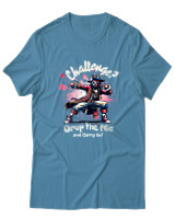 T-Shirt Αντρικό - Drop The Mic Pirate - Color Thumbnail Τιρκουάζ