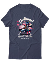 T-Shirt Αντρικό - Drop The Mic Pirate - Color Thumbnail Μπλε Γκρι