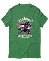 T-Shirt Αντρικό - Drop The Mic Pirate - Color Thumbnail Πράσινο