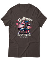T-Shirt Αντρικό - Drop The Mic Pirate - Color Thumbnail Καφέ