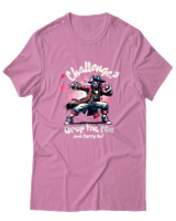 T-Shirt Αντρικό - Drop The Mic Pirate - Color Thumbnail Ροζ