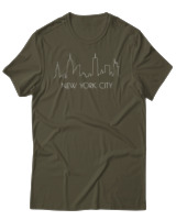 T-Shirt Αντρικό - Dsd New York - Color Thumbnail Χακί