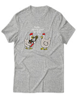 T-Shirt Unisex - Dude That's Just Wrong - Color Thumbnail Γκρι Μελανζέ