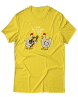 T-Shirt Unisex - Dude That's Just Wrong - Color Thumbnail Χρυσό Κίτρινο