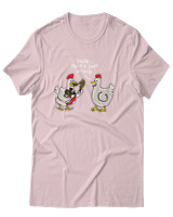 T-Shirt Unisex - Dude That's Just Wrong - Color Thumbnail Απαλό Ροζ
