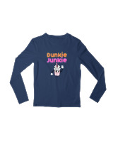 Μακρυμάνικο Μακό Παιδικό - Dunkie Junkie - Color Thumbnail Σκούρο Μπλε
