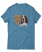 T-Shirt Αντρικό - Ears Down Sarcasm Up - Color Thumbnail Τιρκουάζ