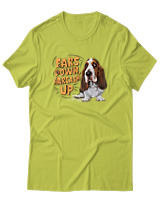 T-Shirt Αντρικό - Ears Down Sarcasm Up - Color Thumbnail Λαχανί