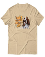 T-Shirt Αντρικό - Ears Down Sarcasm Up - Color Thumbnail Μπεζ