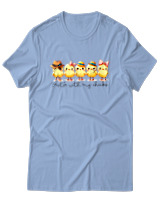 T-Shirt Αντρικό - Easter With My Chicks - Color Thumbnail Γαλάζιο