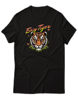 T-Shirt Αντρικό - Easy Tiger - Color Thumbnail Μαύρο