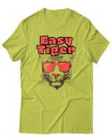 T-Shirt Αντρικό - Easy Tiger - Color Thumbnail Λαχανί
