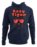 Φούτερ με κουκούλα - Easy Tiger - Color Thumbnail Navy Blue