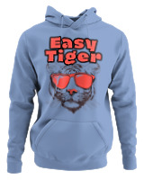 Φούτερ με κουκούλα - Easy Tiger - Color Thumbnail Blue Carolina