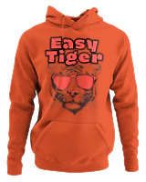 Φούτερ με κουκούλα - Easy Tiger - Color Thumbnail Orange