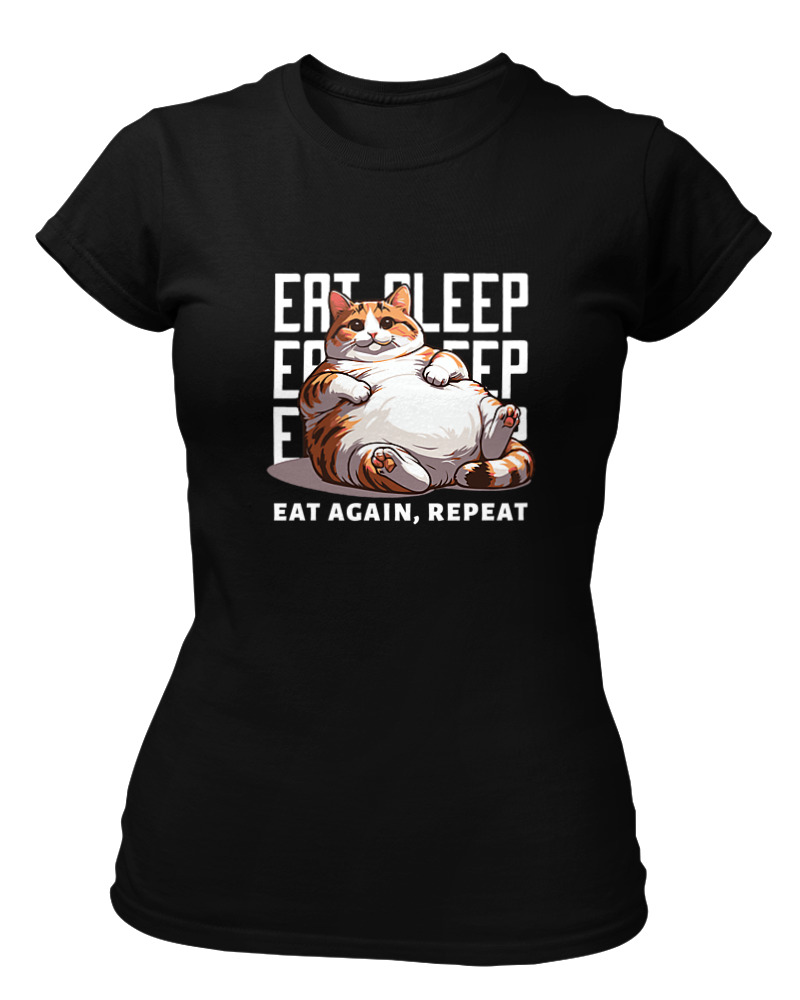 Eat Again Repeat Cat