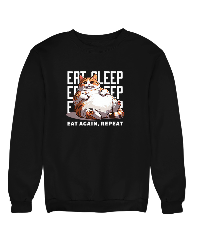 Eat Again Repeat Cat