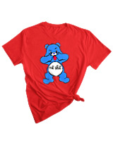 T-Shirt Woman Fashion Γυναικείο - Eat Shit  - Color Thumbnail RED