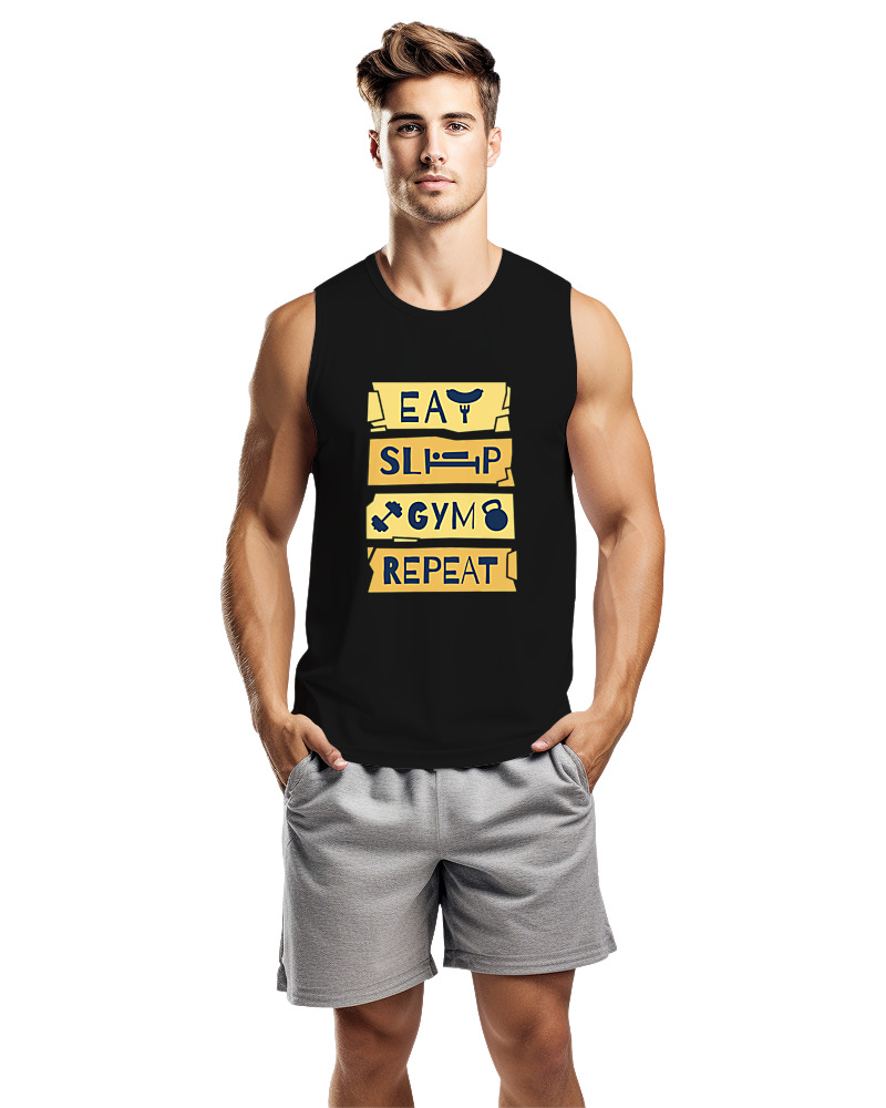 Eat Sleep Gym Repeat - Image 1