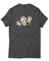 T-Shirt Αντρικό - Einstein - Color Thumbnail Ανθρακί