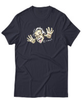 T-Shirt Αντρικό - Einstein - Color Thumbnail Σκούρο Μπλε