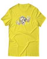 T-Shirt Αντρικό - Einstein - Color Thumbnail Κίτρινο