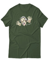 T-Shirt Αντρικό - Einstein - Color Thumbnail Κυπαρισσί