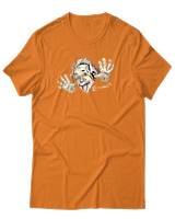 T-Shirt Αντρικό - Einstein - Color Thumbnail Πορτοκαλί