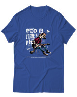 T-Shirt Αντρικό - Emo Is Just A Phase - Color Thumbnail Μπλε Ρουά