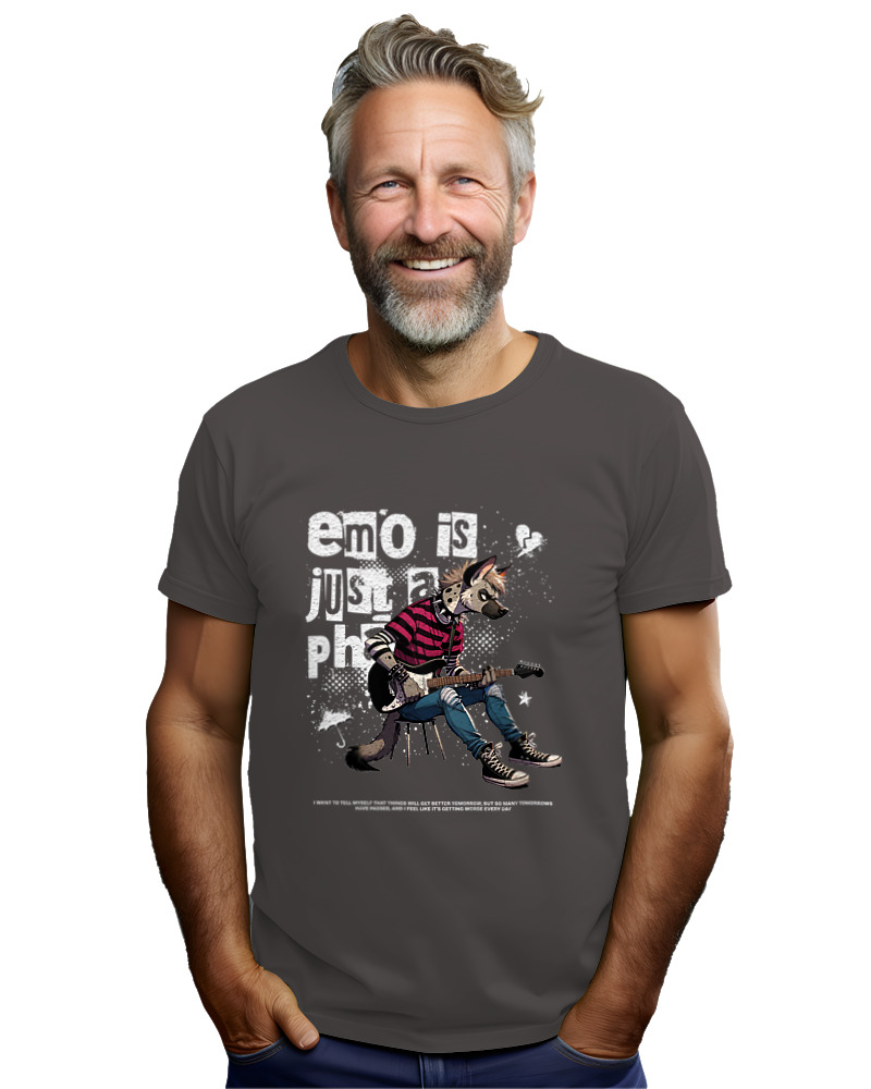 T-Shirt Αντρικό - Emo Is Just A Phase - Image 2
