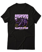 T-Shirt  Γυναικείο - Emperor Warrior - Color Thumbnail Μαύρο