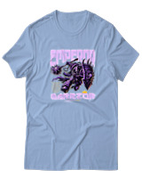 T-Shirt  Γυναικείο - Emperor Warrior - Color Thumbnail Γαλάζιο