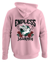 Φούτερ με κουκούλα - Endless Journey - Color Thumbnail Pink