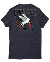 T-Shirt Αντρικό - Endless Journey - Color Thumbnail Σκούρο Μπλε