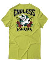 T-Shirt Αντρικό - Endless Journey - Color Thumbnail Λαχανί