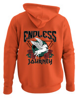 Φούτερ με κουκούλα - Endless Journey - Color Thumbnail Orange