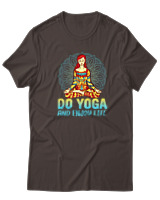 T-Shirt  Γυναικείο - Enjoy Life - Color Thumbnail Καφέ