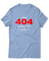 T-Shirt Αντρικό - Error - Color Thumbnail Γαλάζιο