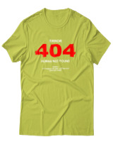 T-Shirt Αντρικό - Error - Color Thumbnail Λαχανί