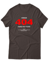 T-Shirt Αντρικό - Error - Color Thumbnail Καφέ