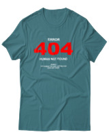 T-Shirt Αντρικό - Error - Color Thumbnail Μπλε Πράσινο